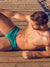 2EROS RIPPLE TEXTURED SWIM BRIEF GREEN - FullKit.com