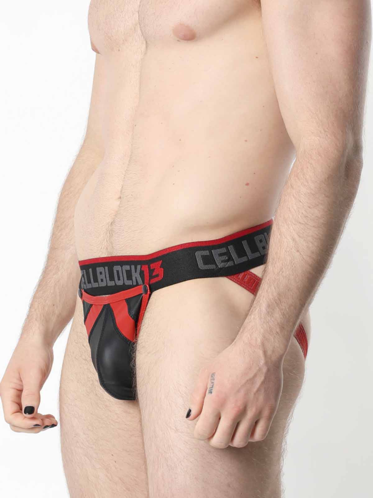 CELLBLOCK13 ANTI-CHROME JOCK RED - FullKit.com