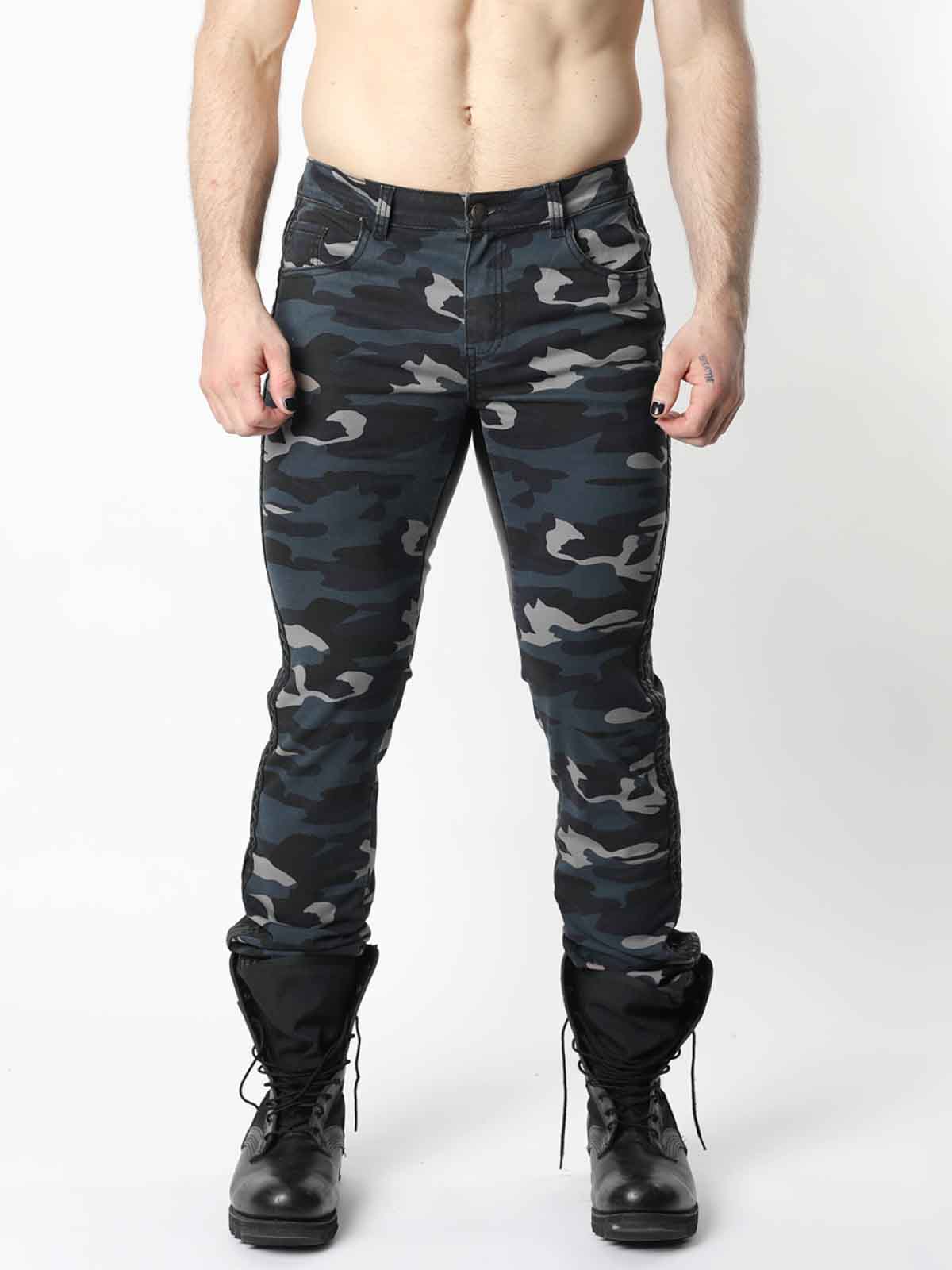 CELLBLOCK13 SADDLEBACK CAMO DENIM PANT BLUE CAMO - FullKit.com