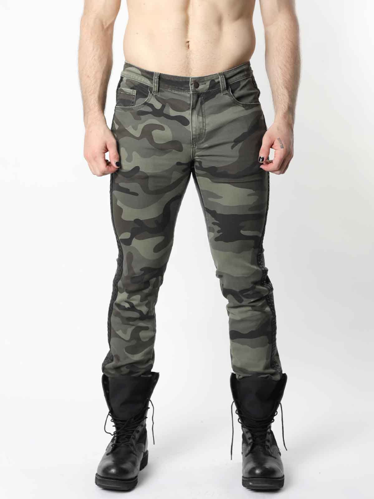 CELLBLOCK13 SADDLEBACK CAMO DENIM PANT GREEN CAMO - FullKit.com