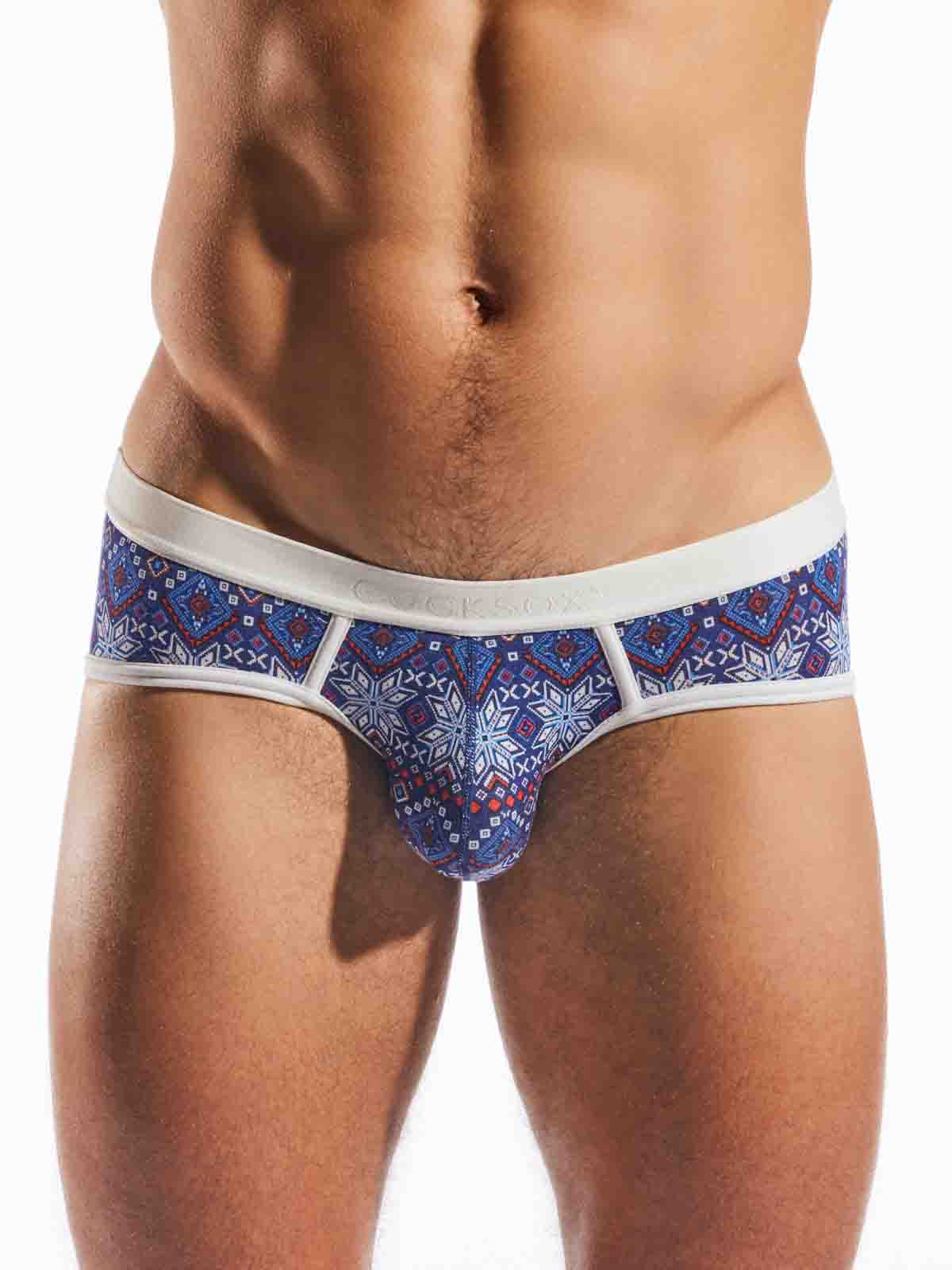 COCKSOX NATURAL ORIGINS SPORTS BRIEF ARCTIC BLUE  - FullKit.com