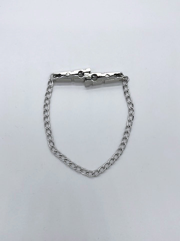 MINI CLOTHESPIN NIPPLE CLAMP ON CHAIN - Fullkit.com