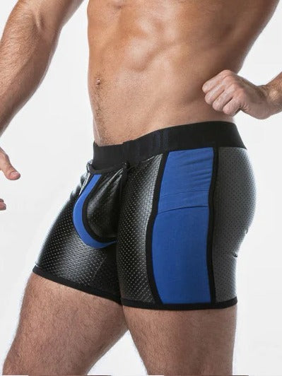 LOCKER GEAR RUB IT PUNCH HOLE OPEN ACCESS BOXER BLUE - FULLKIT.COM