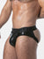 LOCKER GEAR RUB IT PUNCH HOLE OPEN ACCESS JOCK BRIEF BLACK - FULLKIT.COM