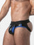 LOCKER GEAR RUB IT PUNCH HOLE OPEN ACCESS JOCK BRIEF BLUE - FULLKIT.COM