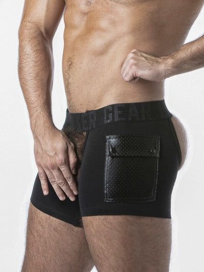 LOCKER GEAR TAKE IT CARGO SHORT CHAPS BLACK - FULLKIT.COM