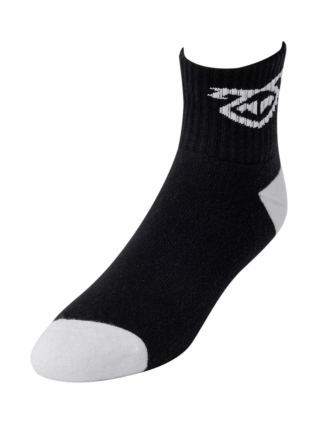 NASTY PIG FLASHER SOCK BLACK WHITE - fullkit.com