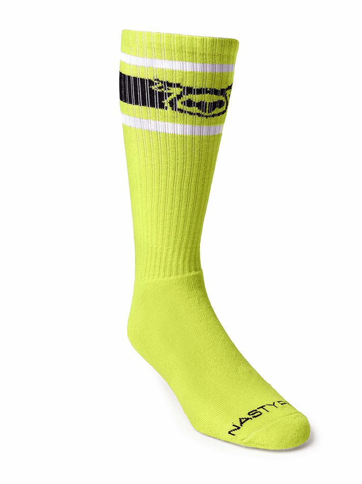 NASTY PIG HOOK'D UP SOCK 3.0 ACID LIME - FullKit.com