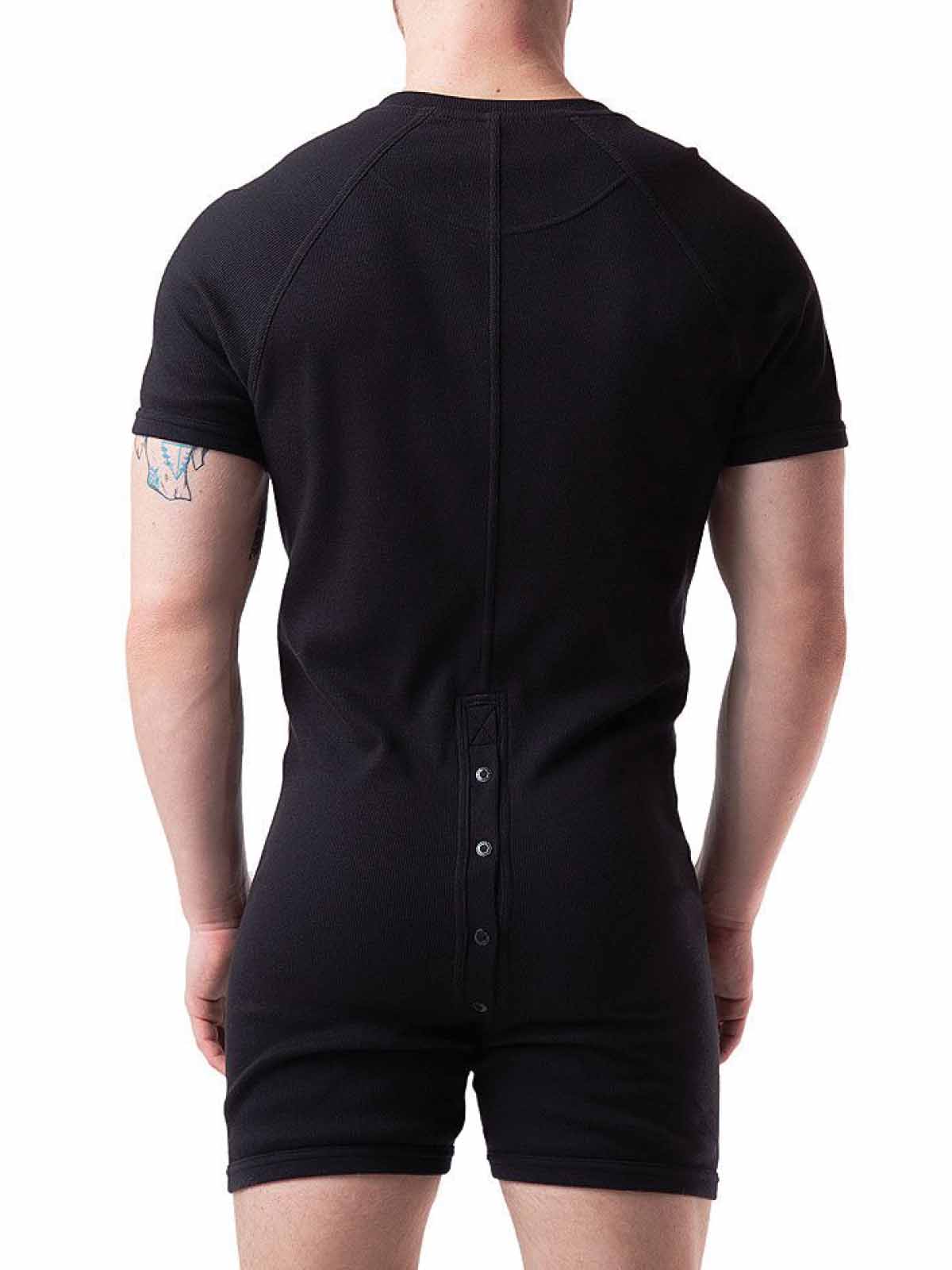 NASTY PIG UNION SUIT CUTOFFS BLACK - FullKit.com