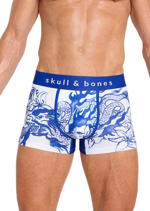 SKULL AND BONES INDIGO DRAGON TRUNK - fullkit.com