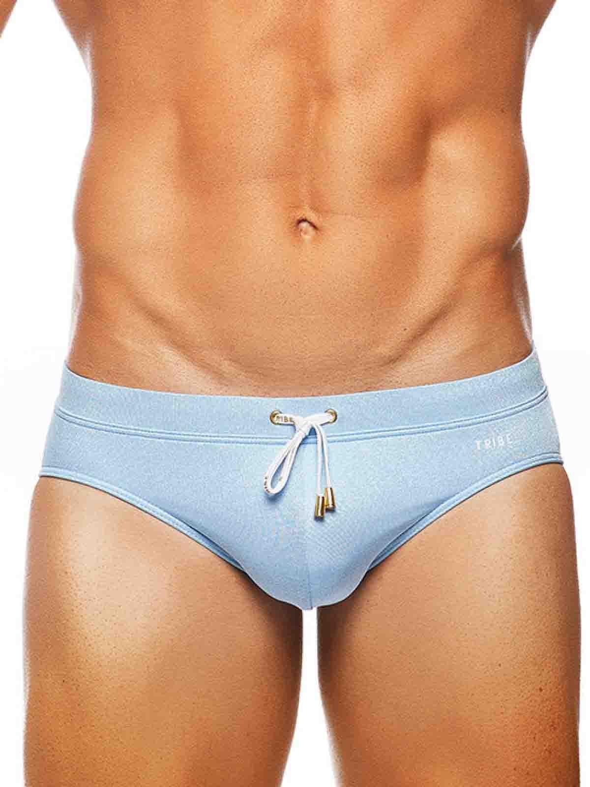 TRIBE BARCELONA BOY BRIEF SKY BLUE- Fullkit.com