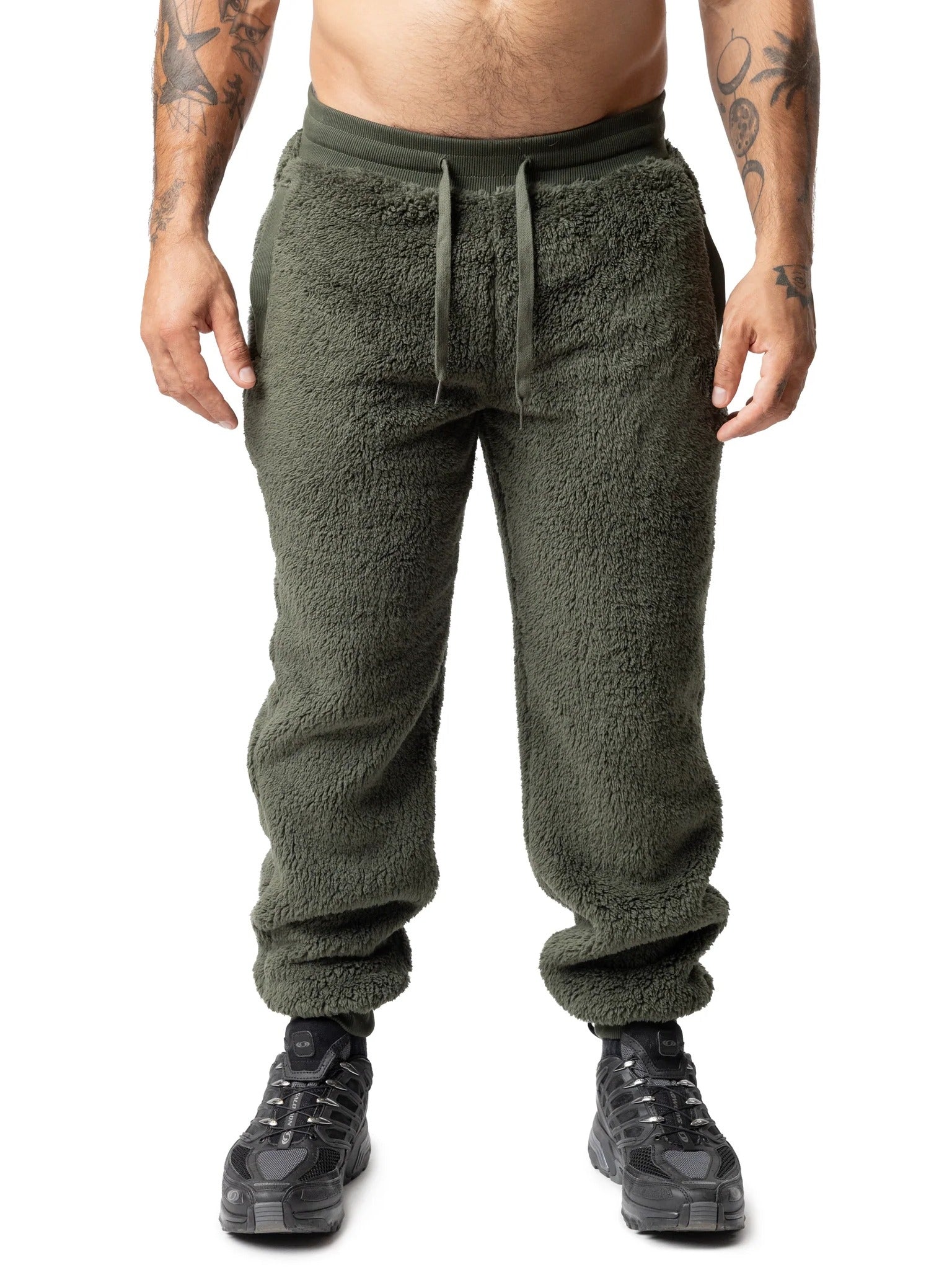 nasty pig Teddy Sweatpant Army Green - fullkit.com