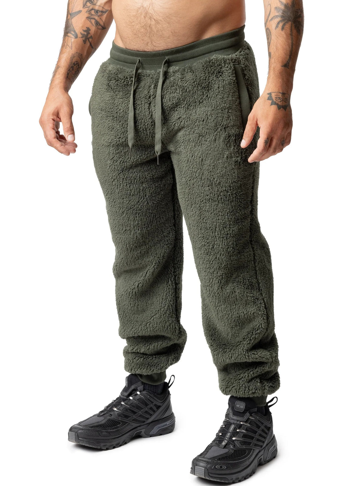 nasty pig Teddy Sweatpant Army Green - fullkit.com