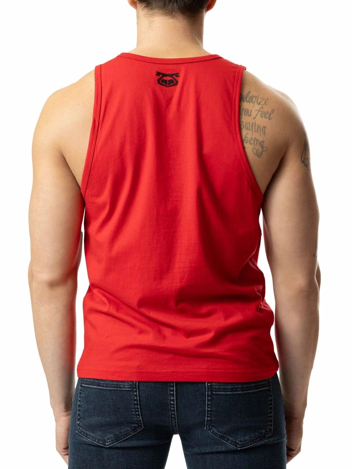 NASTY PIG BRANDMARK TANK TOP RED - FullKit.com