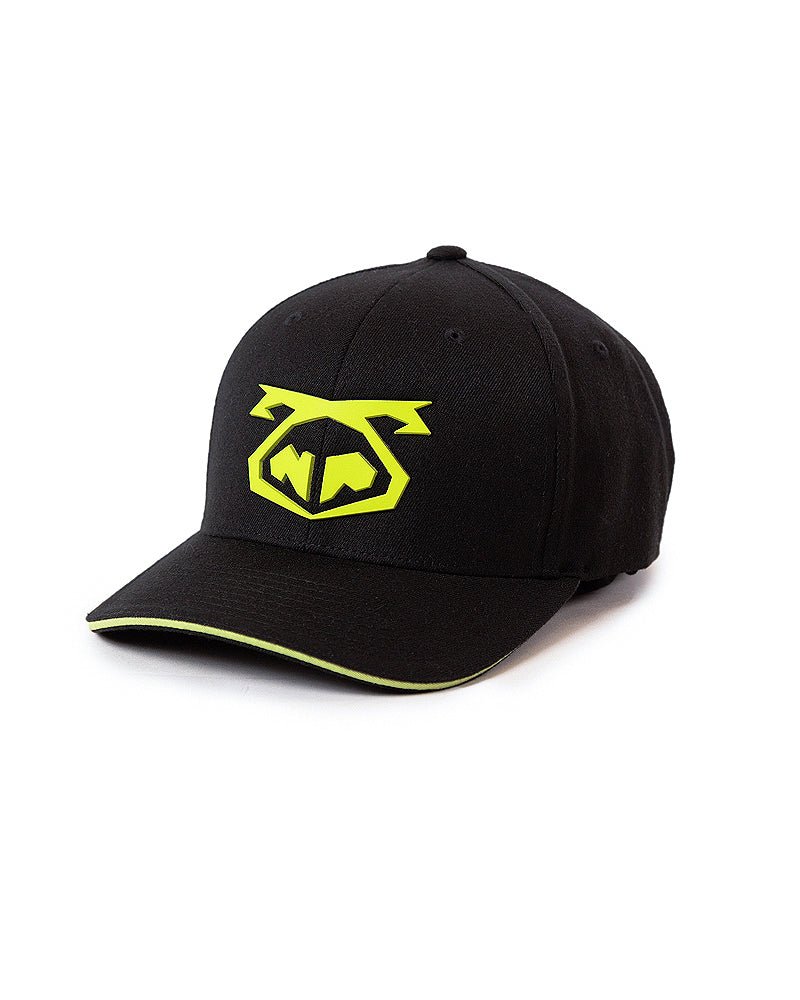 nasty pig 2 tone snout cap black acid lime - Fullkit.com