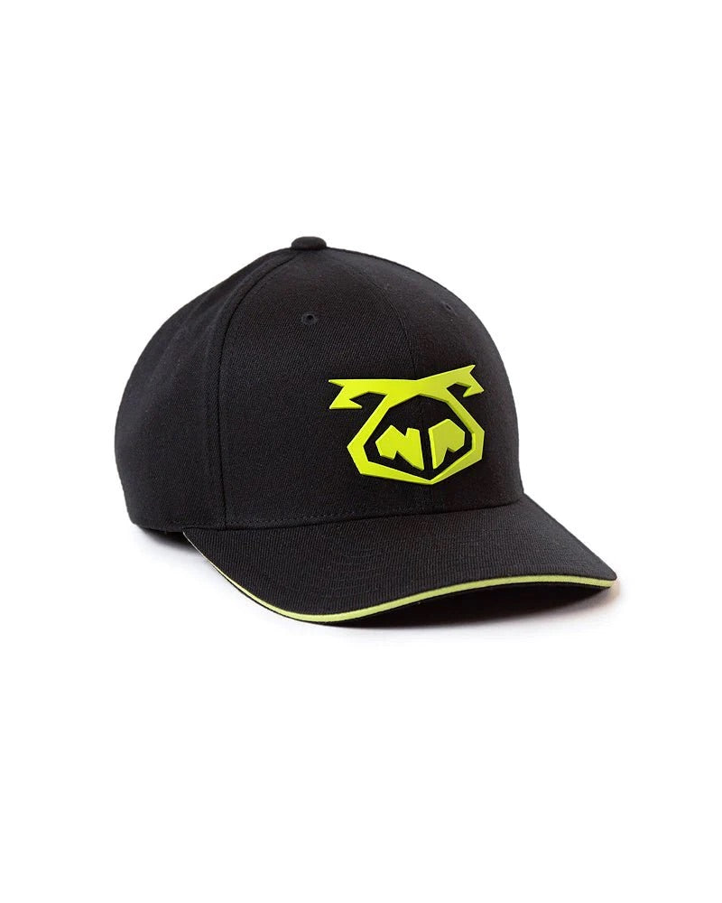 nasty pig 2 tone snout cap black acid lime - Fullkit.com