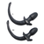 SQUARE PEG TOYS HAPPY PUPPY TAIL IN BLACK